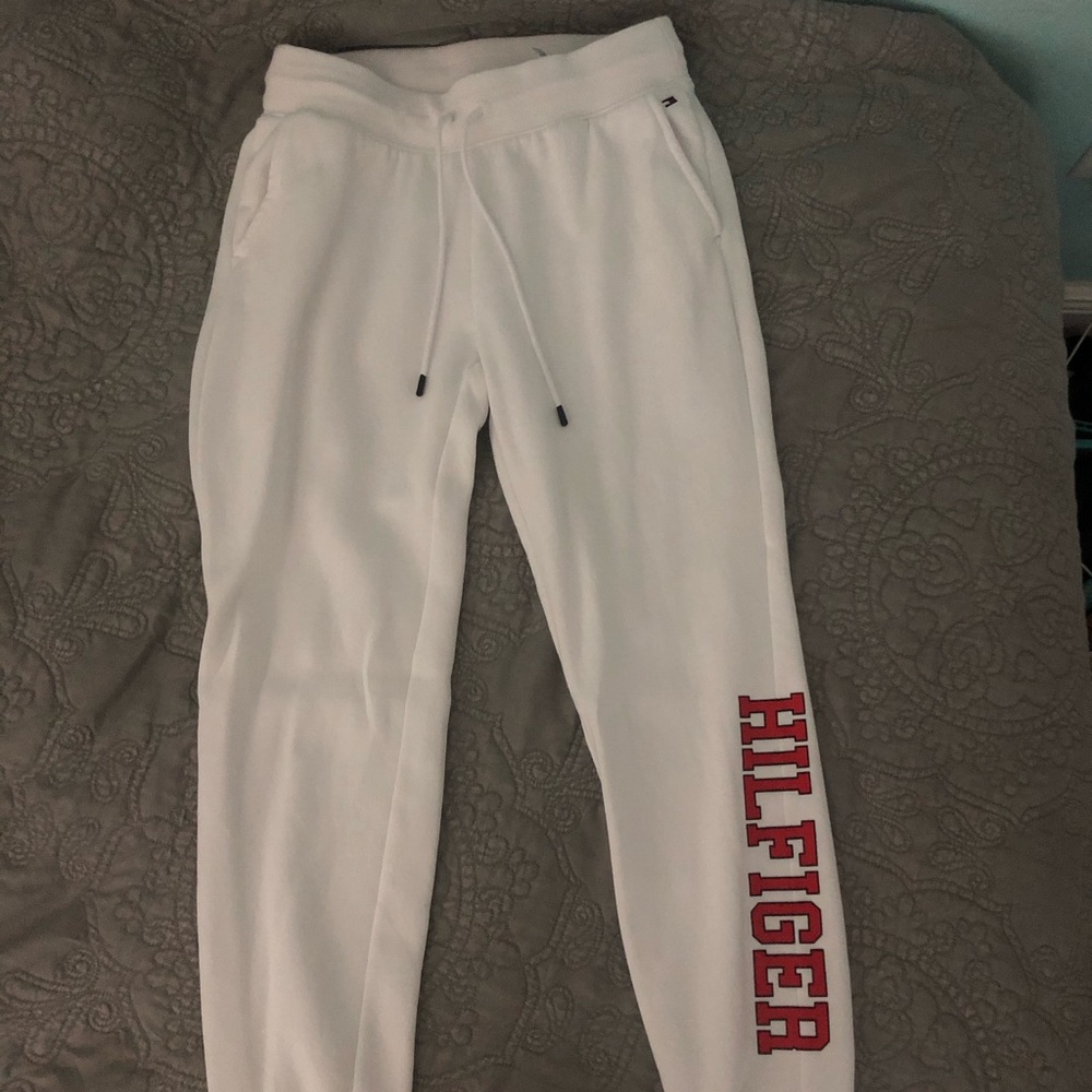 Tommy Hilfiger White Sweatpants